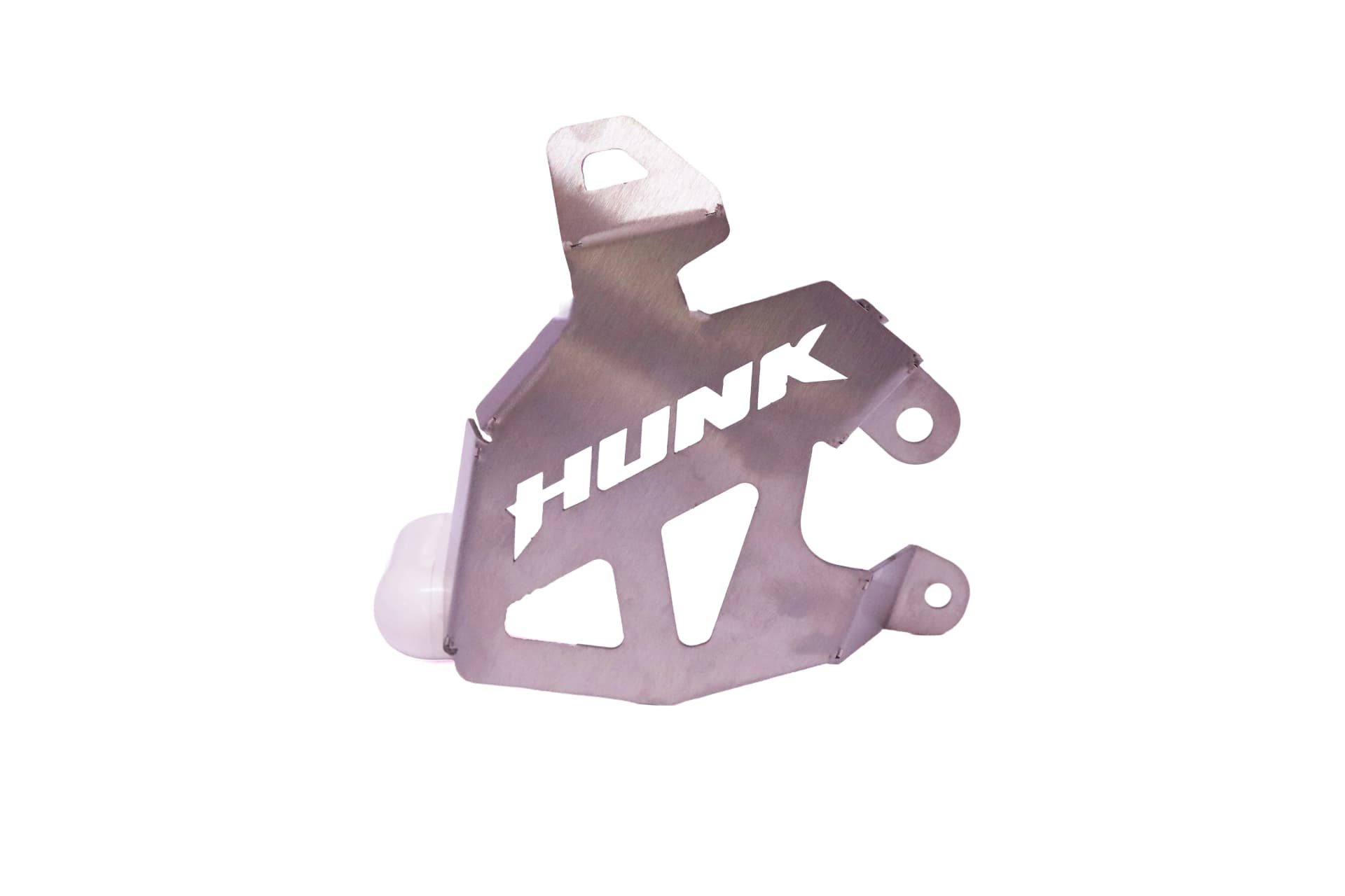 Protector de Cáliper de Freno Delantero - Hero Hunk 125 (Acabado Cromo)